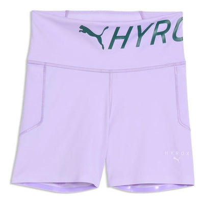 (WMNS) PUMA x Hyrox PWRMODE 4" Short Tights 'Light Lavender'