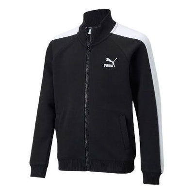 (GS) PUMA Classics T7 Track Jacket 'Black White'