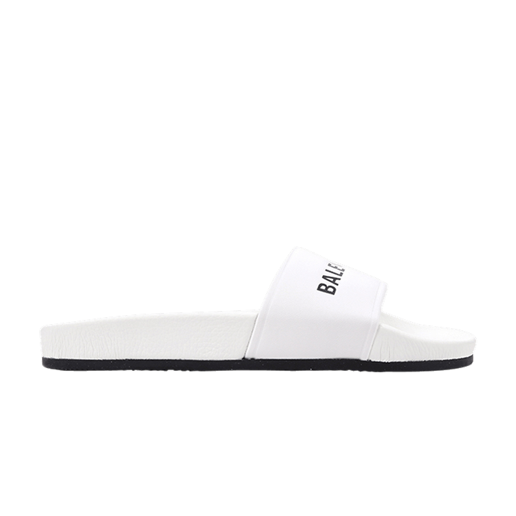 Balenciaga Classic Logo Slide 'White'