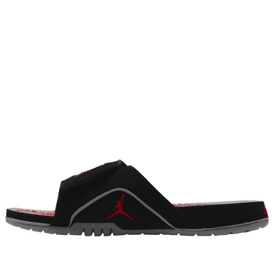 Air Jordan Hydro 4 Retro Slides 'Black Cement'
