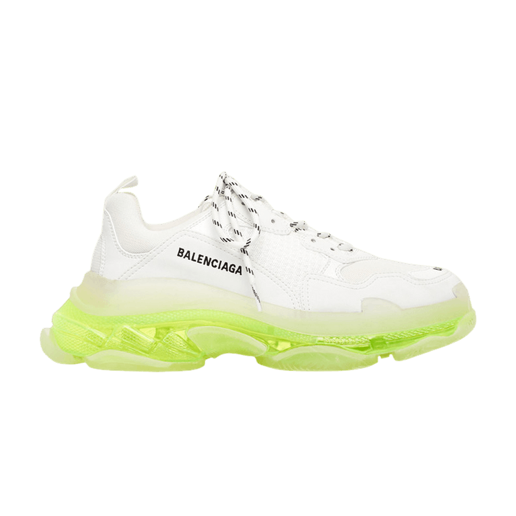 Balenciaga Triple S Sneaker 'Clear Sole - White Fluo Yellow'
