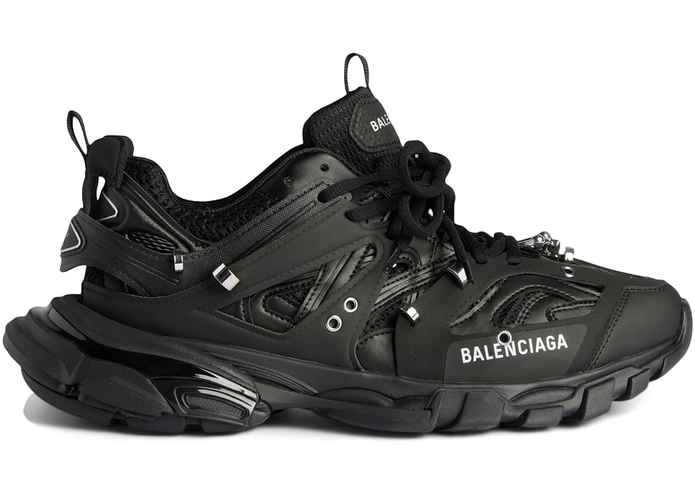 Balenciaga Track Piercing Black