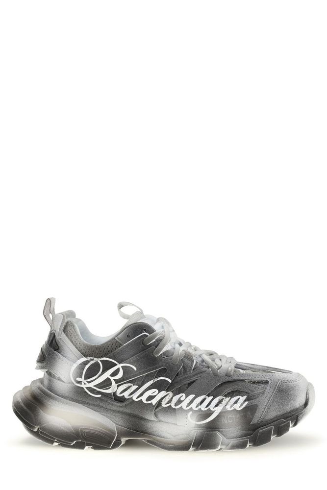 Balenciaga Track Stencil Logo Sneakers