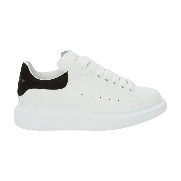 Alexander McQueen Wmns Oversized Sneaker 'White Black' 2025