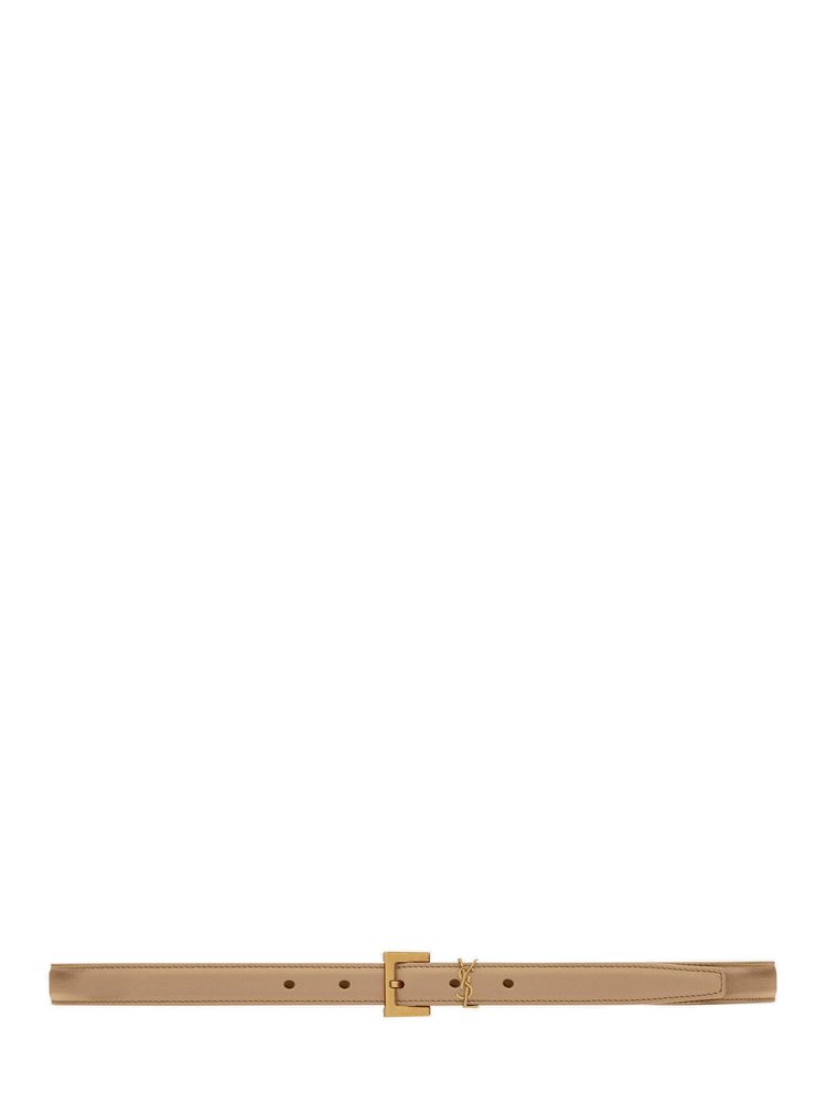 Saint Laurent Cassandre Thin Belt
