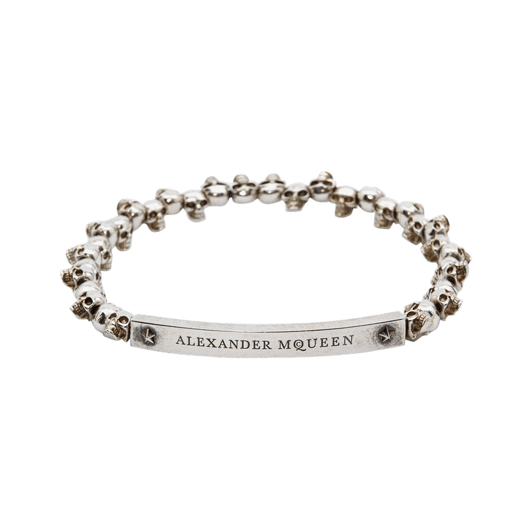Alexander McQueen Skull Bracelet 'Antique Silver'
