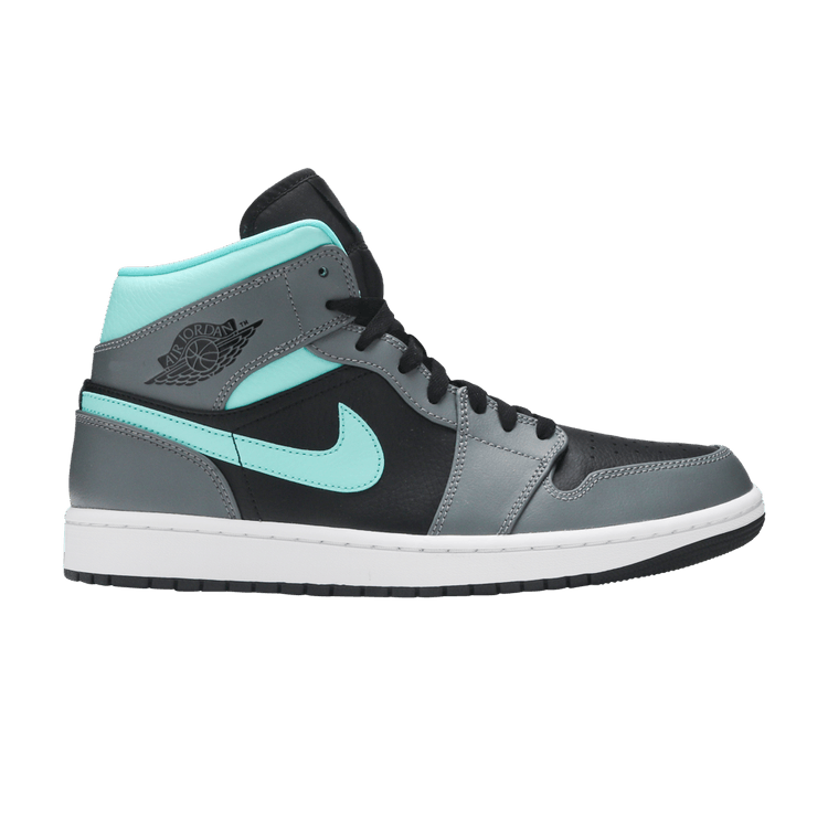 Air Jordan 1 Mid 'Grey Aqua'