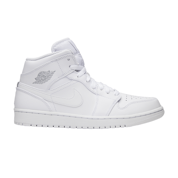 Air Jordan 1 Retro Mid 'White Pure Platinum'