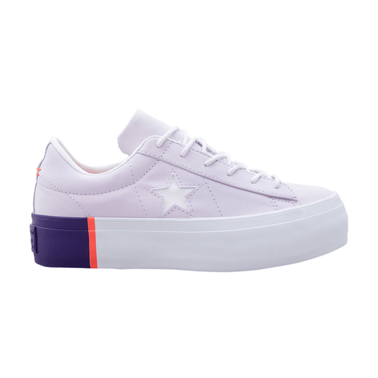 Converse Wmns One Star Platform Low 'Barely Grape Rush Coral'