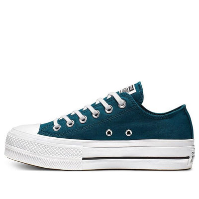 (WMNS) Converse Chuck Taylor All Star Platform Low 'Green'