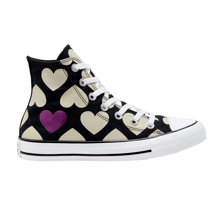 Converse Wmns Chuck Taylor All Star High 'Twisted Hearts - Black'