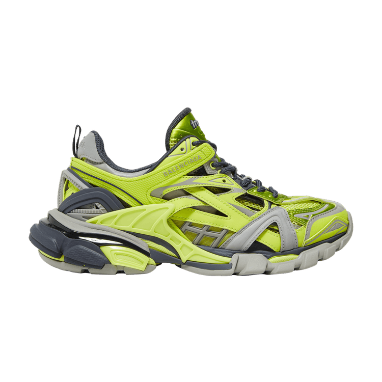 Balenciaga Wmns Track.2 Sneaker 'Grey Neon Yellow'