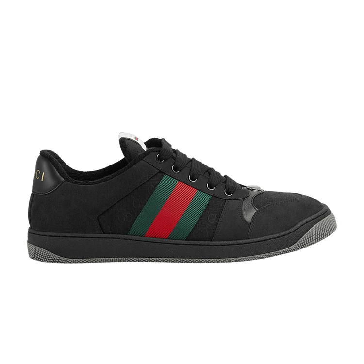 Gucci GG Screener 'GG Canvas - Black Green Red'
