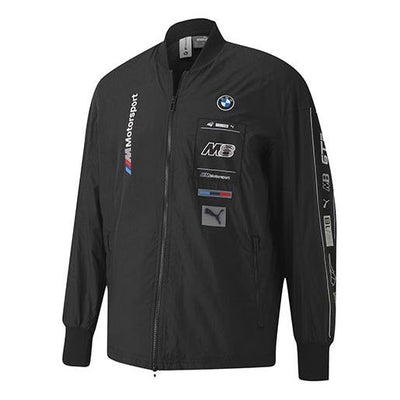 PUMA Series Printing Zipper Jacket Black