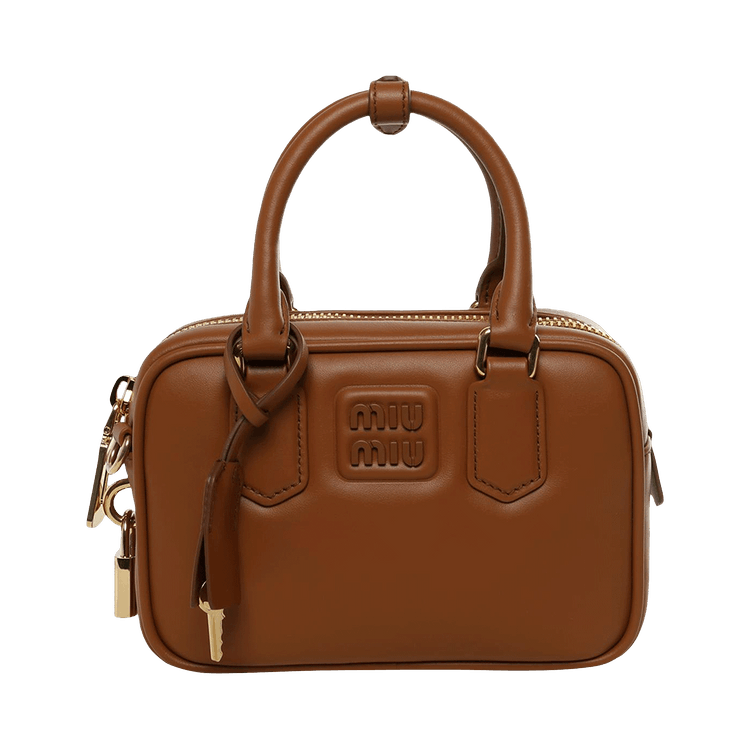 Miu Miu Softy Padded Bag 'Cognac'