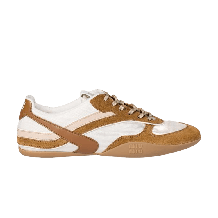 Miu Miu Wmns Gymnasium Technical Sneaker 'Talco Cannella'
