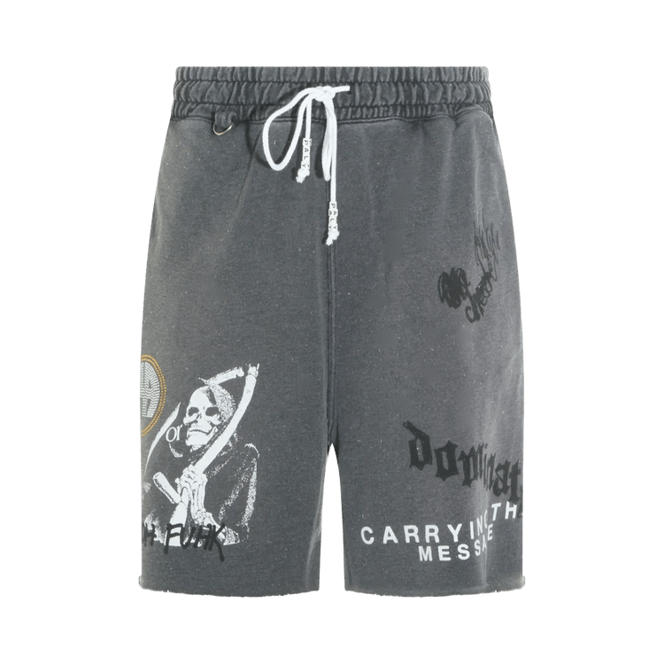 Paly Hollywood Carrying The Message Sweatshort 'Vintage Black'