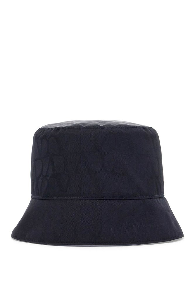 Valentino Toile Iconographe Dropped Narrow Brim Bucket Hat
