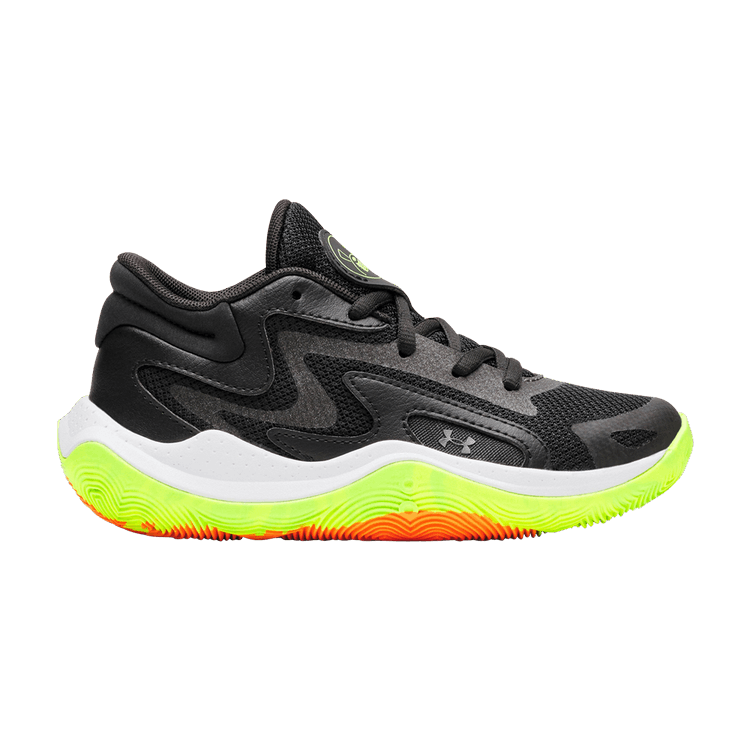 Under Armour Jet '25 PS 'Metallic Black Hyper Green'