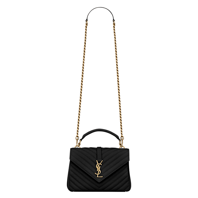 Saint Laurent Medium College Shoulder Bag 'Black'