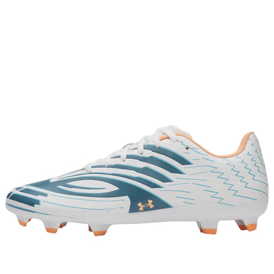 Under Armour Shadow Select 4 FG 'White Boundless Blue Orange Bloc'