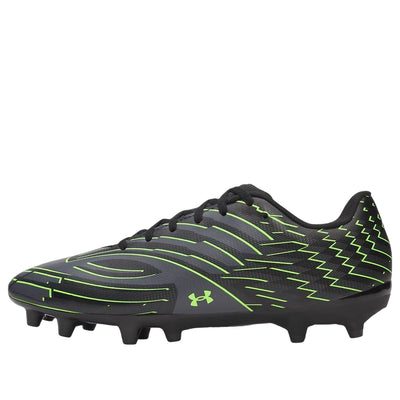 Under Armour Shadow Club 4 FG 'Black Titan Gray Hyper Green'