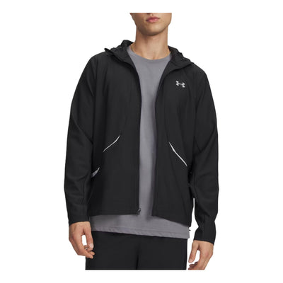 Under Armour UA Unstoppable Woven Jacket Asia Sizing 'Black Silver Reflective'