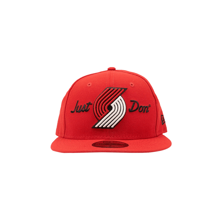 Just Don x New Era Portland Trailblazers 59FIFTY Cap 'Red'