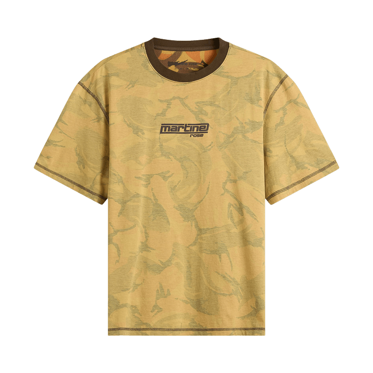 Martine Rose Classic T-Shirt 'Orange Camo'