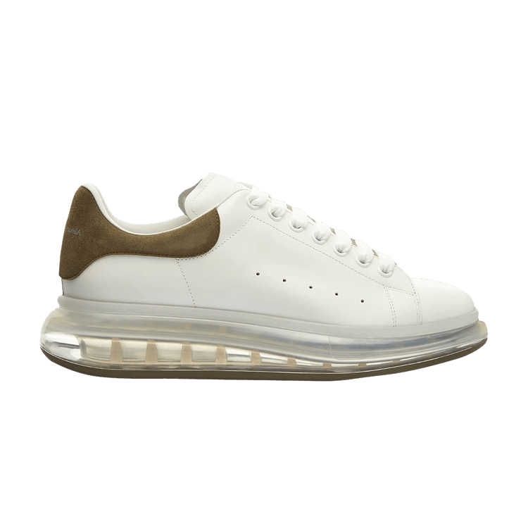 Alexander McQueen Oversized Sneaker 'Clear Sole - White Sea Green'