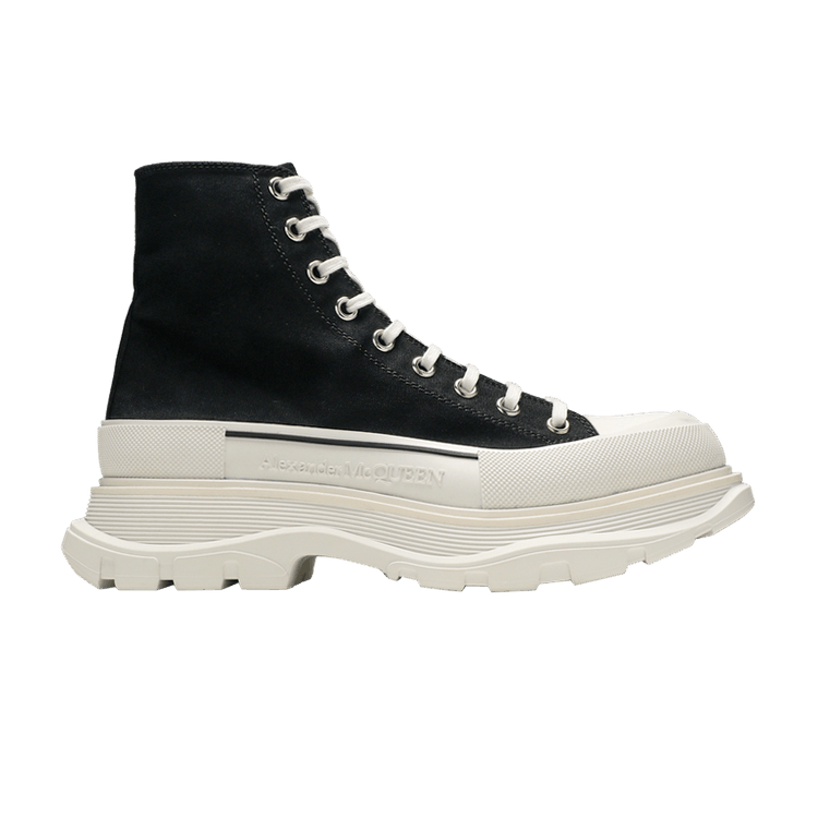 Alexander McQueen Tread Slick Boots 'Black White'
