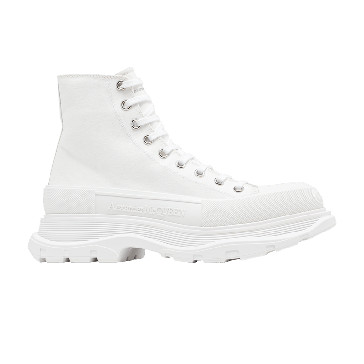 Alexander McQueen Tread Slick Boots 'White'
