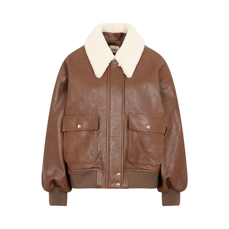 Khaite Shellar Jacket 'Classic Brown'