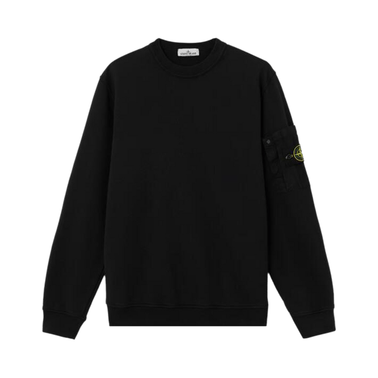 Stone Island Basic Crew Neck Sweatshirt 'Black'