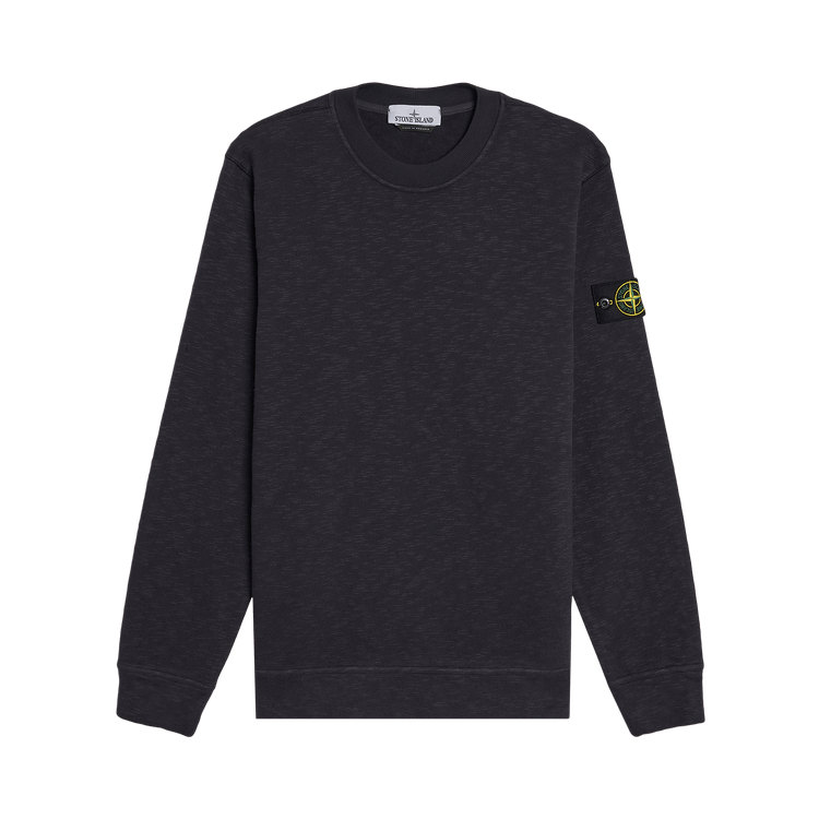 Stone Island VanisÃ© Brushed Heavy Cotton Sweatshirt 'Ink'