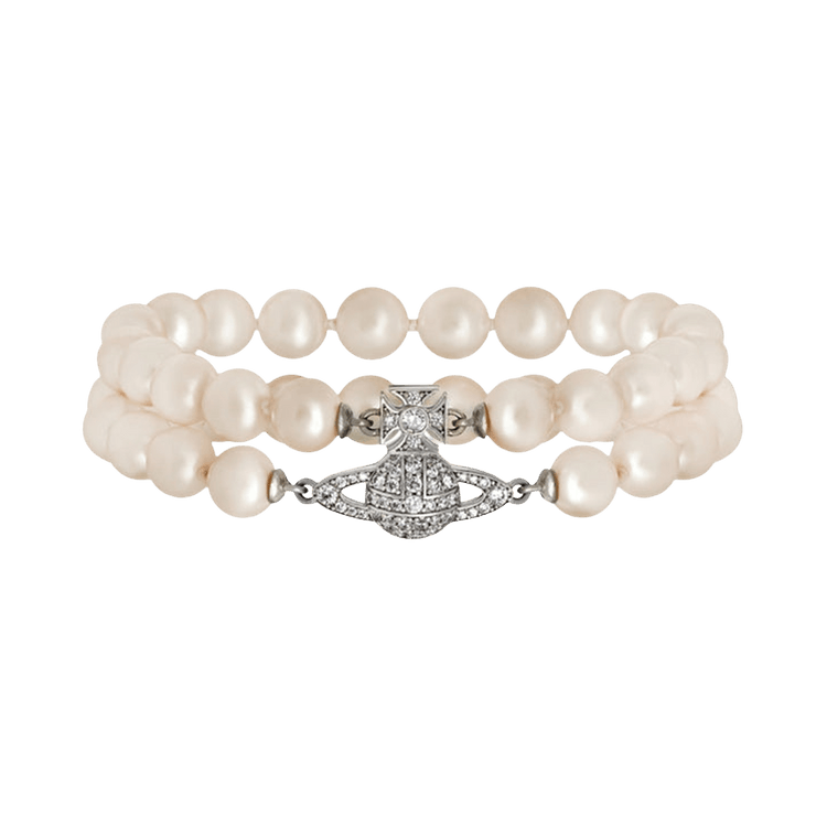 Vivienne Westwood Graziella Pearl Bracelet 'Cream'