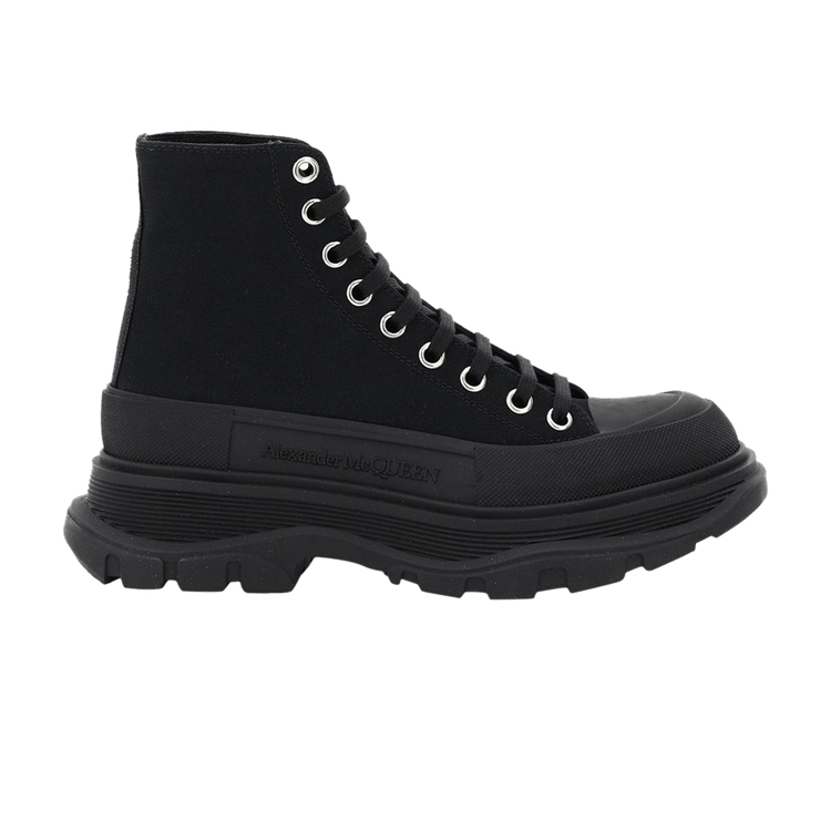 Alexander McQueen Wmns Tread Slick Boots 'Triple Black'