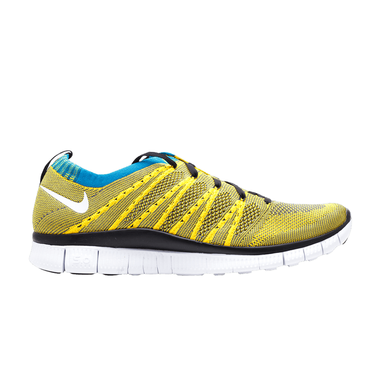 Nike Free Flyknit HTM SP 'Tour Yellow Turquoise'