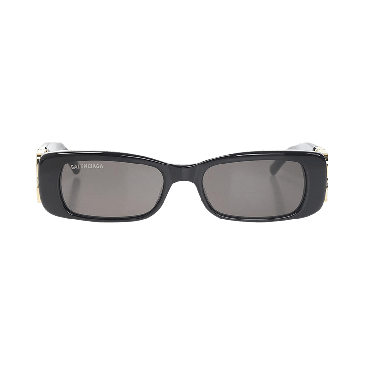 Balenciaga Dynasty Rectangle Sunglasses 'Black'