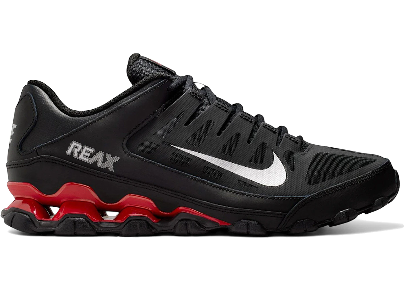 Nike Reax 8 TR Black University Red Silver