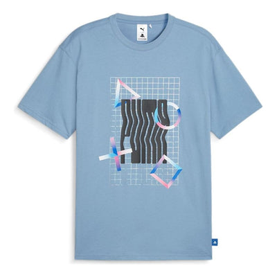 PUMA x PlayStation Graphic T-shirt 'Zen Blue'