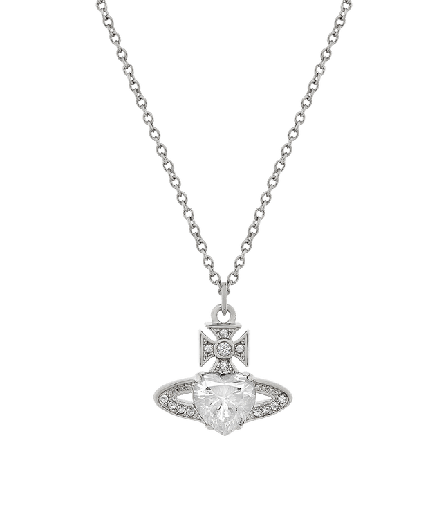 Vivienne Westwood Ariella Pendant 'Platinum/White'
