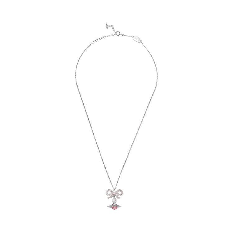 Vivienne Westwood Octavie Pendant 'Platinum/Pink'