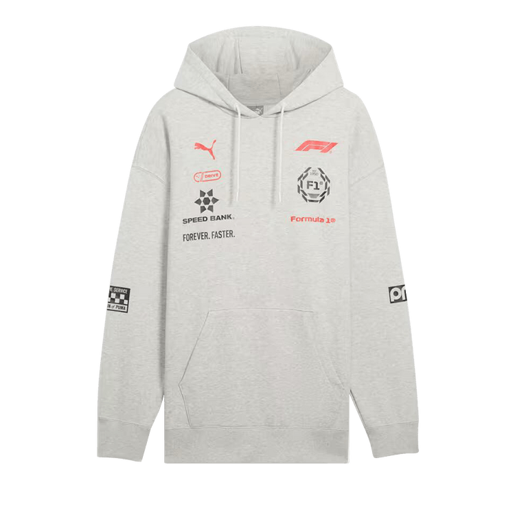 Puma F1 Racing Hoodie 'Grey/Lime'