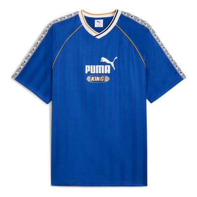 PUMA KING Relaxed Football Jersey 'Mountain Blue'