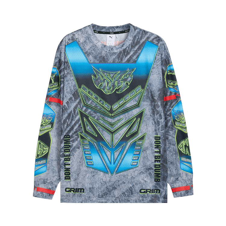 Puma x A$AP ROCKY Moto Armor Long-Sleeve Tee 'White'