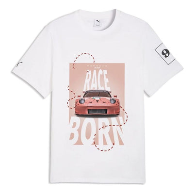 PUMA Porsche Legacy Sau T-Shirt 'PUMA White'