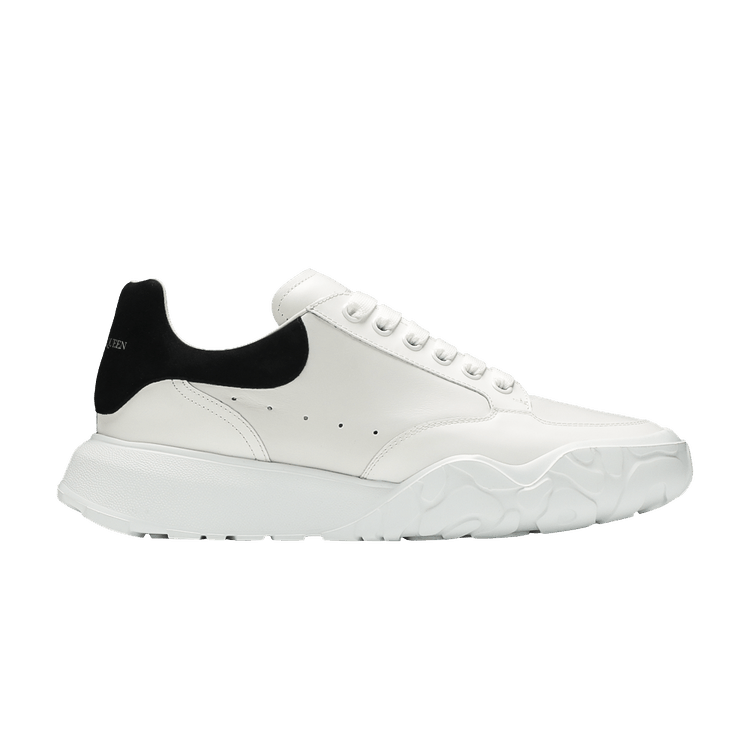 Alexander McQueen Oversized Court Trainer 'White Black'