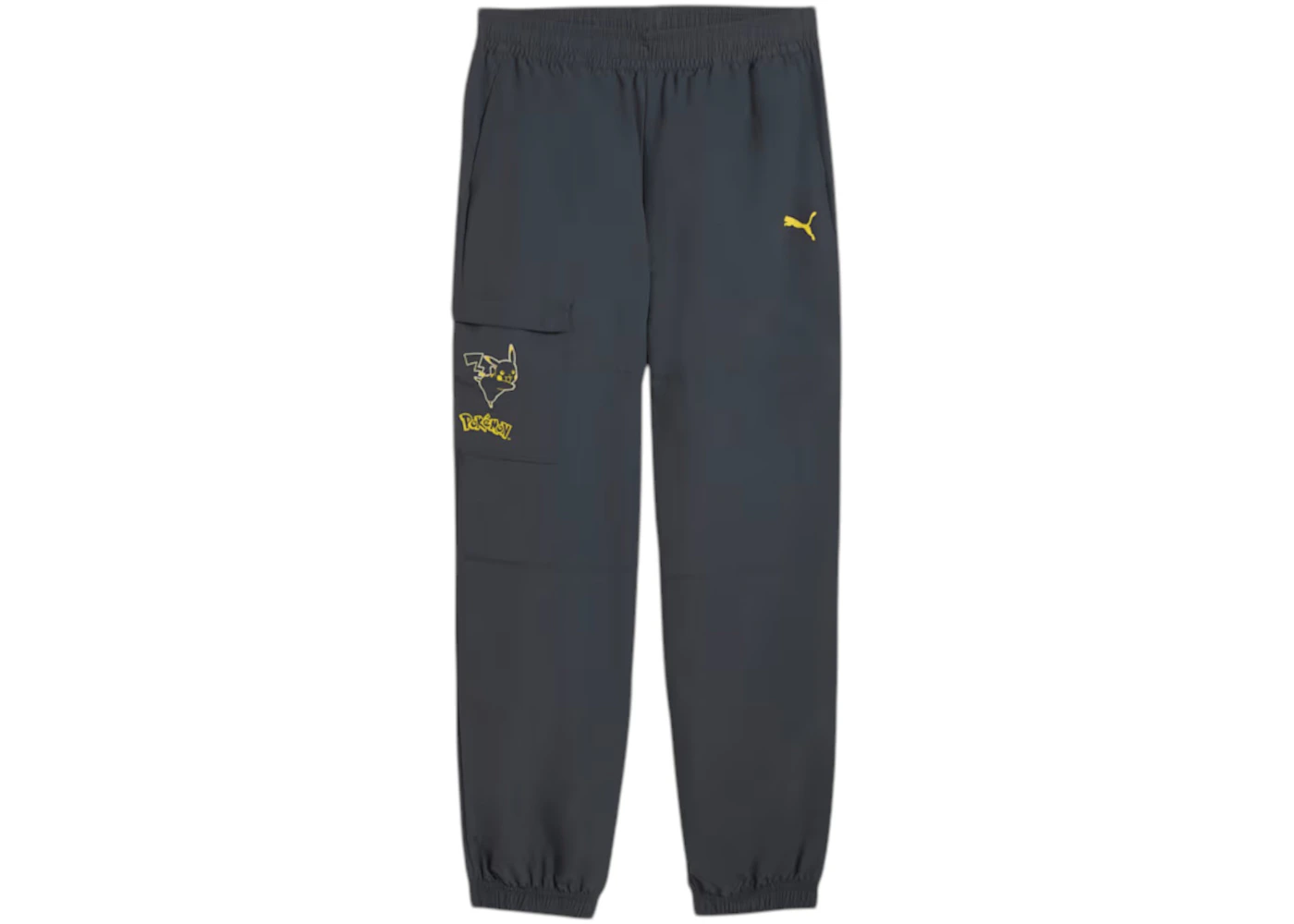 Puma x Pokemon Kids Relaxed Cargo Pants Strong Gray