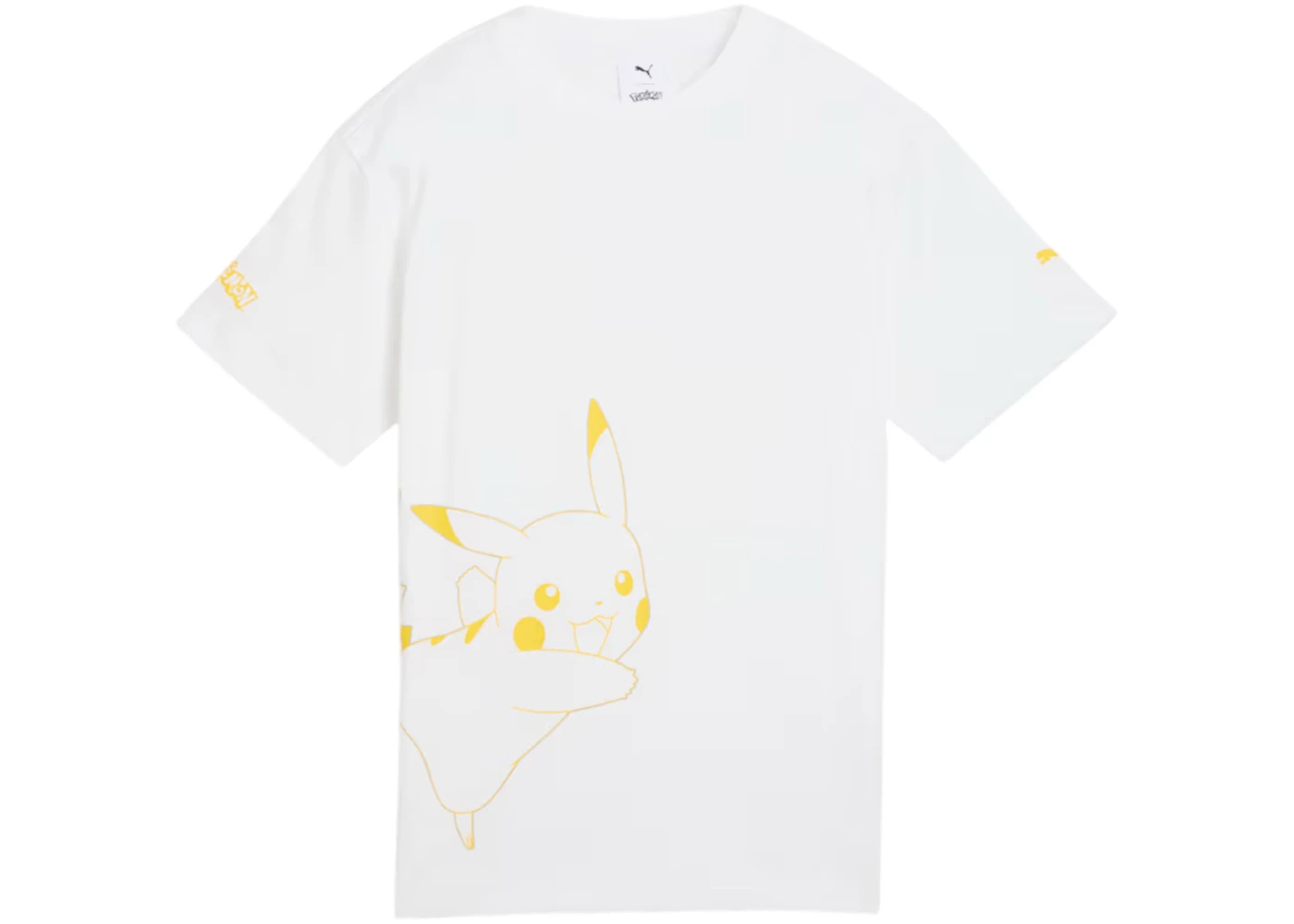 Puma x Pokemon Kids Relaxed Graphic Tee Puma White